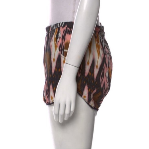 Figue Multicolor Ikat Patterned Mini Shorts Small - Picture 2 of 6